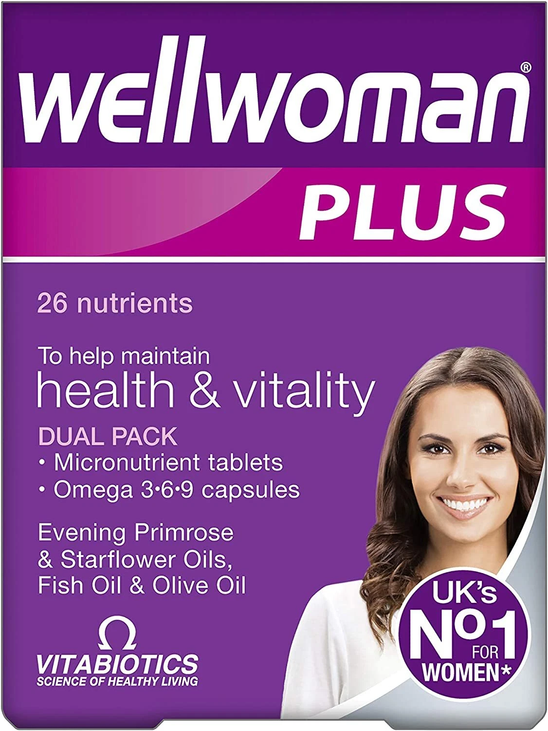 Wellwoman Plus Omega 3-6-9 56 Tablets-Capsules Wellwoman Plus Omega 3-6-9 56 Tablets-Capsules